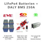 E-Jack-EVE-LF280K 16-stück BMS parallel Ladegerät